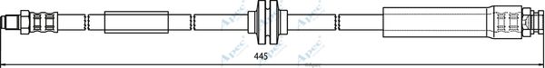 APEC BRAKING Тормозной шланг HOS3670